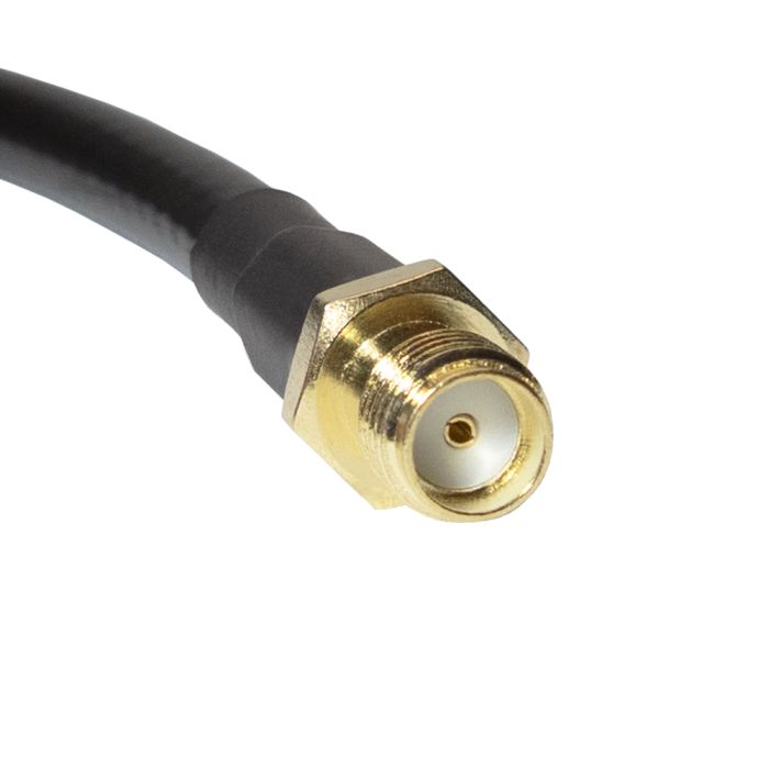 SMA Female to BNC Female 18 inch Pigtail Cable (RG58)
