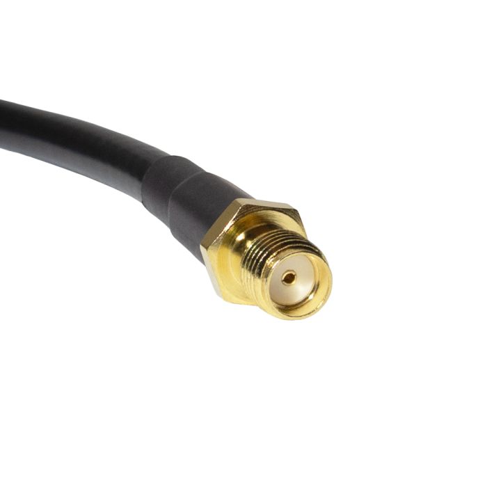 SMA Female to UHF Female (SO239) 18 inch Pigtail Cable (RG58)