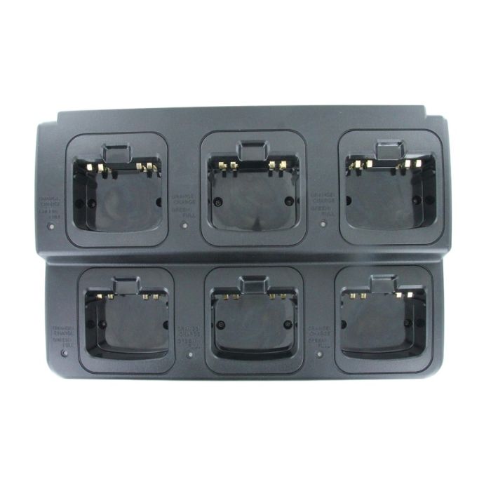 XLT 6-Unit Multi-Charger For Icom BP-265 (F3001 / F4001 / F3210D / F4210D / T70A / V80)