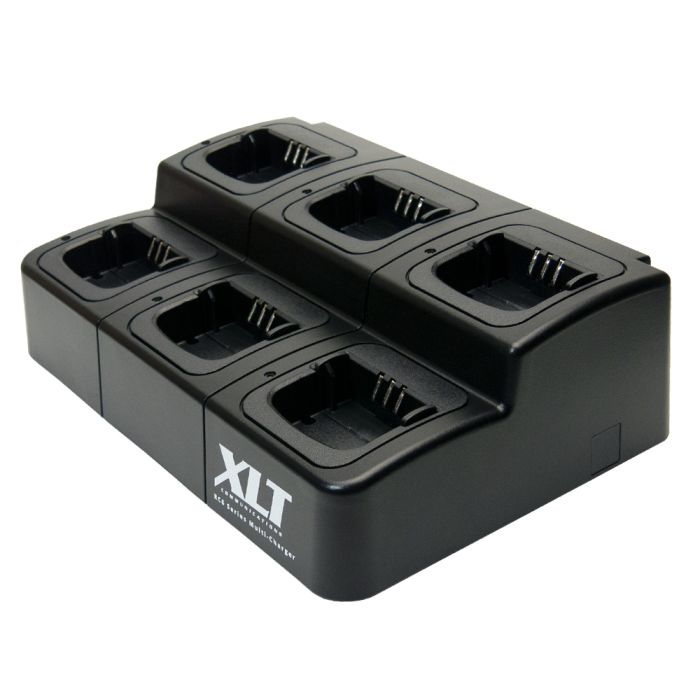 XLT 6-Unit Multi-Charger For Motorola CP200d Radios
