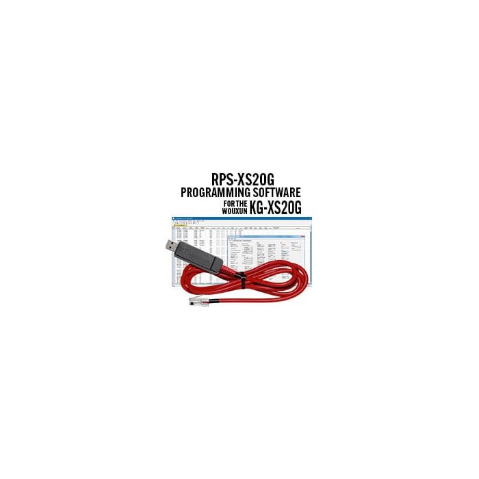 RT Systems Programming Software and Cable For Wouxun KG-XS20G Plus