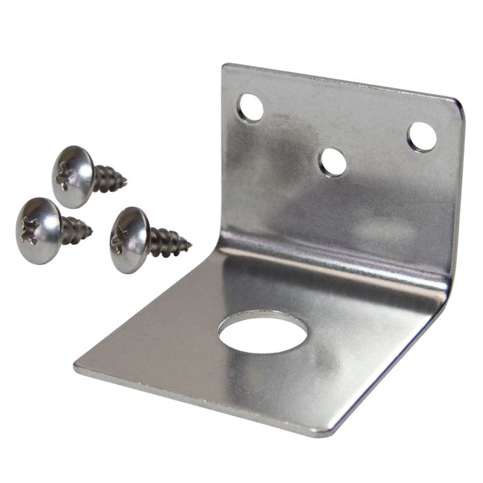 Tram 1/2" Hole Stainless Steel L Bracket