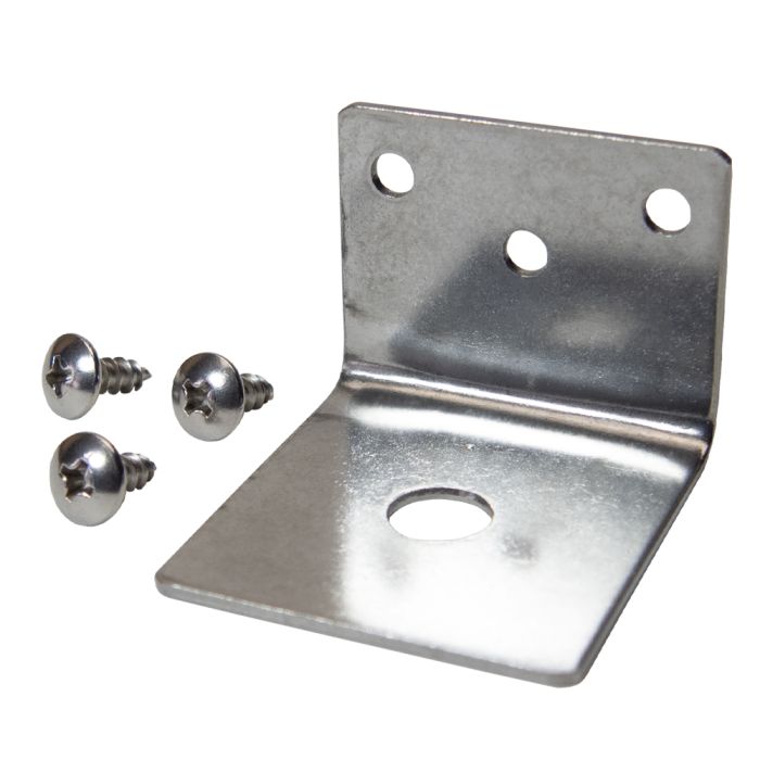 Tram 1257 3/8” Hole Stainless Steel L Bracket