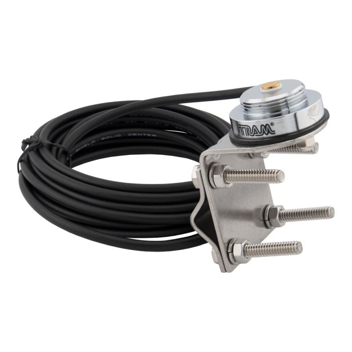 Tram Stainless Steel NMO Mirror Mount w/ Mini-UHF