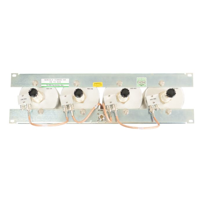 TX RX Systems Vari-Notch Rack Mount Duplexer (450-470 MHz, 5 MHz Split)