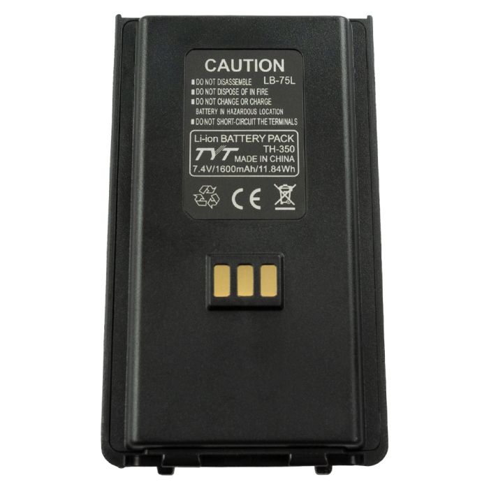 TYT Replacement Battery for TH-350 Radio (1600 mAh)