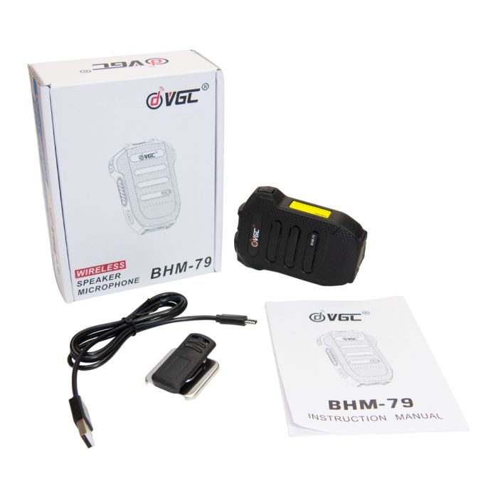 VGC BHM-79 Wireless Bluetooth Speaker Microphone