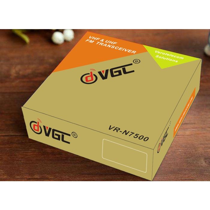 VGC VR-N7500 50W Dual Band Mobile Radio With APP Programming