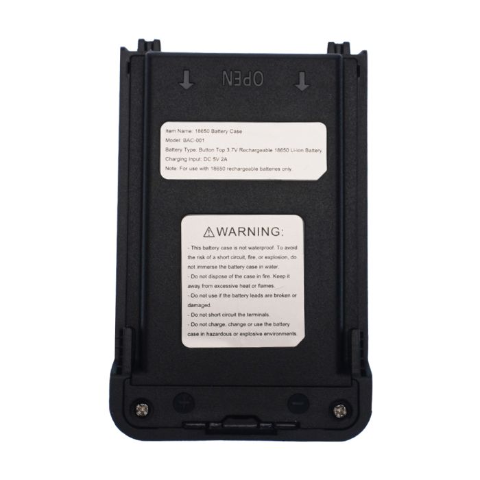 Wouxun 18650 Battery Case for KG-S Series Radios