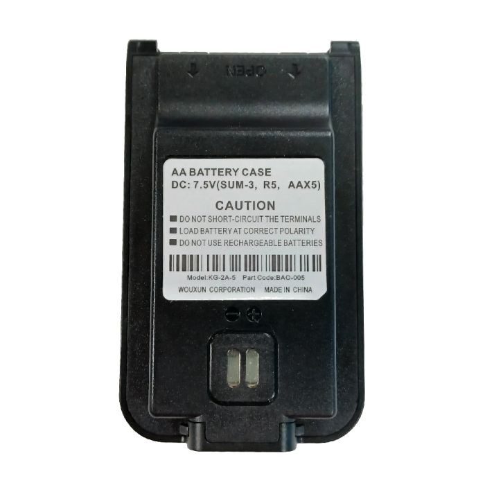 Wouxun AA Battery Case for KG-905G/KG-935G/KG-UV8H/KG-UVN1