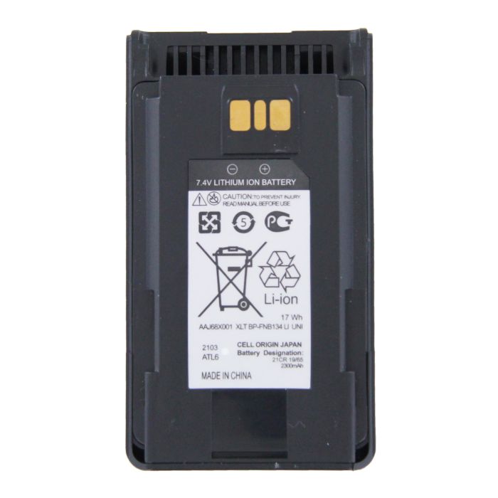 XLT BP-FNB134 Battery For Motorola VX-260 and EVX-530 Series Radios (2300mAh)