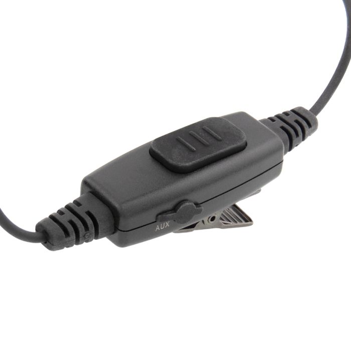 XLT HS280 Lightweight Dual Muff Headset w/ PTT and Boom Microphone