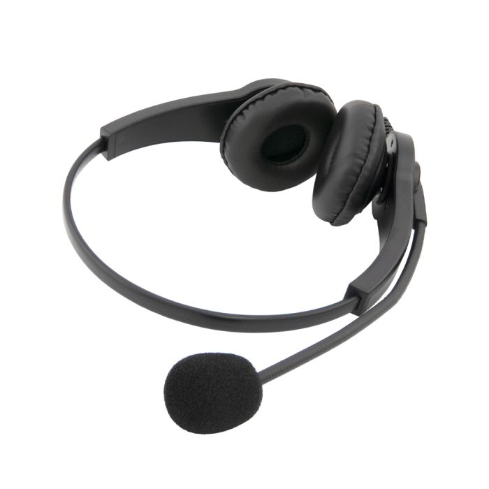 XLT HS280 Lightweight Dual Muff Headset w/ PTT and Boom Microphone