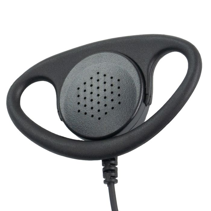 XLT DR110-25 D-ring Listen Only Earpiece