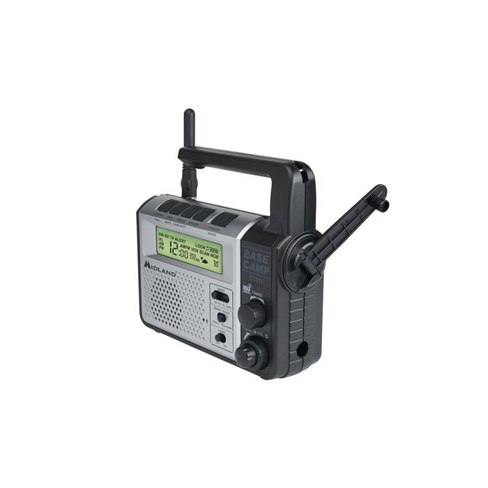 Midland XT511 Base Camp Two Way / Emergency Crank Radio