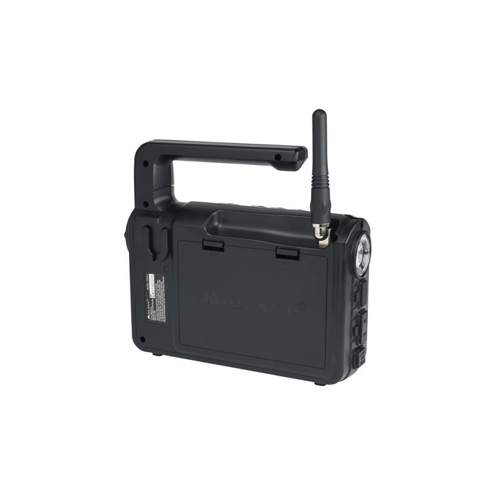 Midland XT511 Base Camp Two Way / Emergency Crank Radio