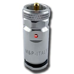 Messi & Paoloni EVOlution UHF Male (PL259) Solder+Solderless Connector for 13mm / .500" cables (2-Pack)
