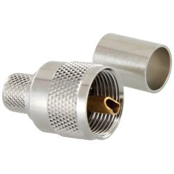 Browning BR-400 UHF Male Connector (crimp/solder)
